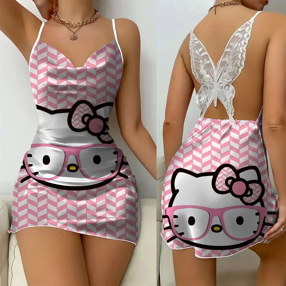 Night Wear Woman Sexy Sleep Wear Women Pijama New Dresses D/party Babydoll Sleepwear Babydoll Dress Mini Mickey Lingerie Lovely