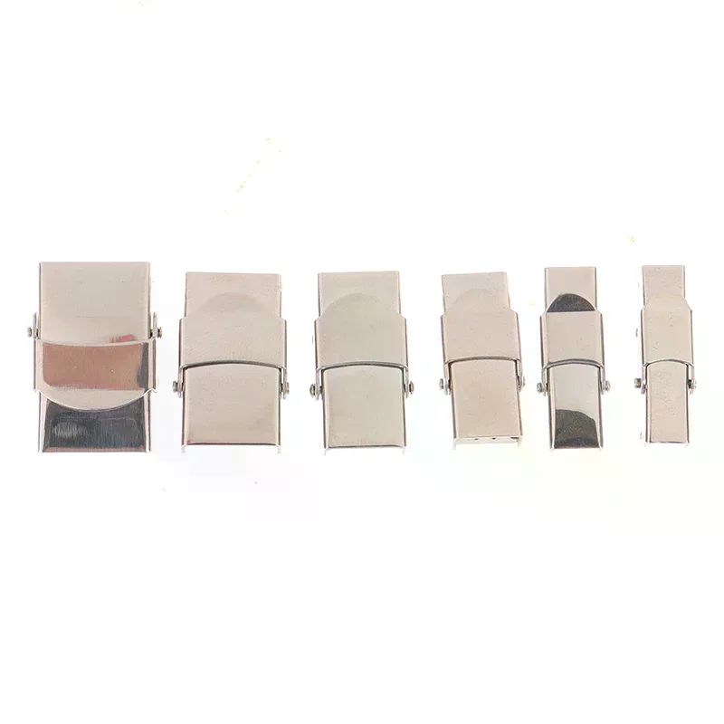 Multi-specification Titanium Steel New Buckle Suitable For Leather Rope Silicone Bracelet Accessories Dedicated Stainless Steel