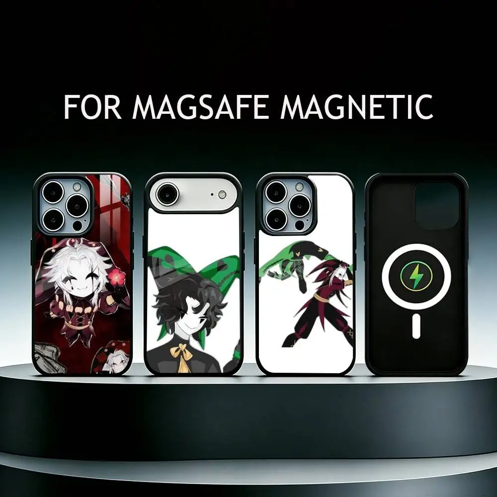 

Game The F-Freak Circus Phone Case For iPhone17,16,15,14,13,12,11 Plus,Pro Supports Magnetic Wireless Charging