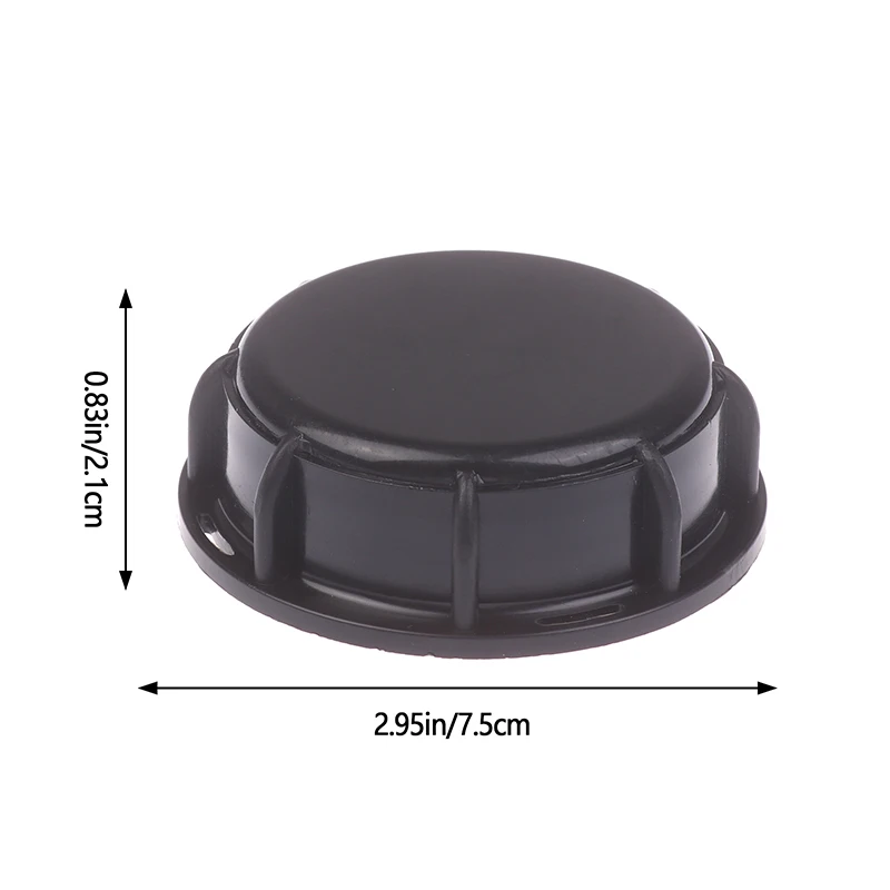 Tapas de tanque IBC, tapa de bolsa IBC negra, tapa de tanque de agua líquida para tanque de agua IBC, modelos de plástico, bolsas de mano, latas de pulverización, 1 ud.