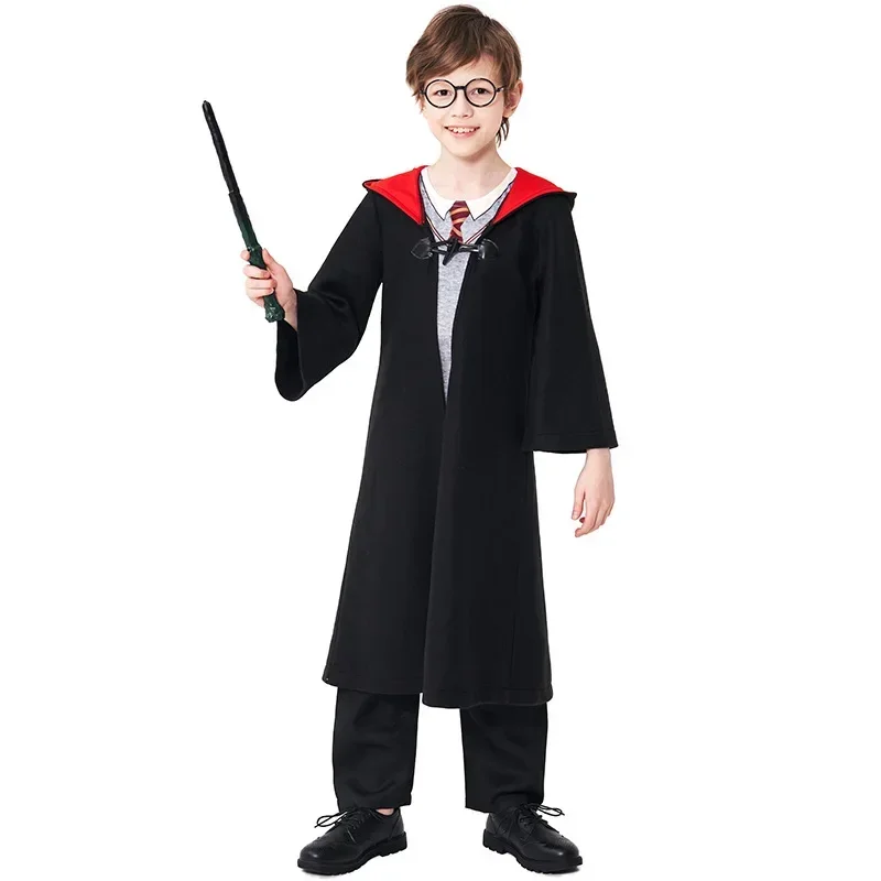

Halloween Children's Wizarding Academy School Uniform Wizard Costume