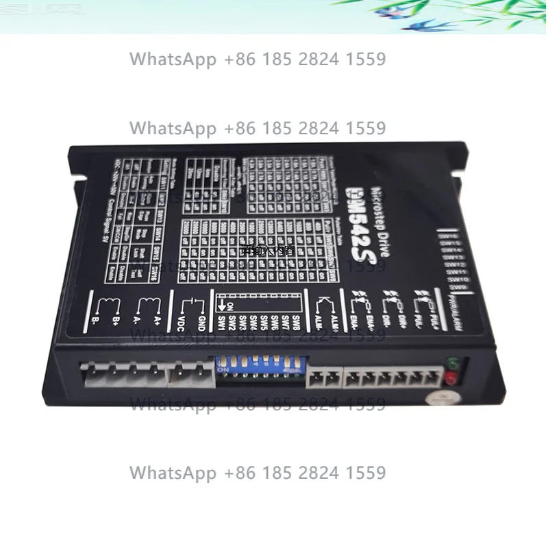 

DM415S DM542S digital two-phase stepper motor driver, the driver card can be equipped with various electric
