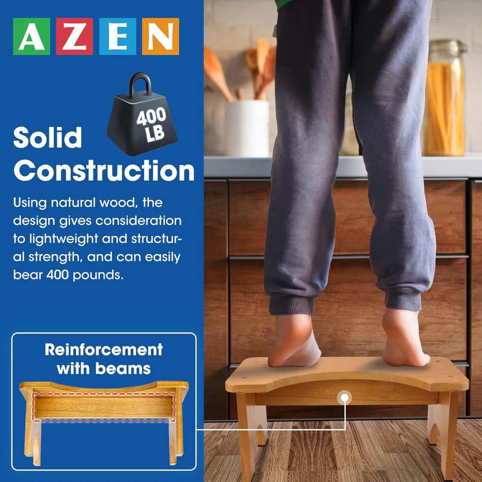 Toilet Potty Step Bathroom Potty Assistance Footrest Non Slip Portable Toilet Squatting Stool for Adults Children Elderly