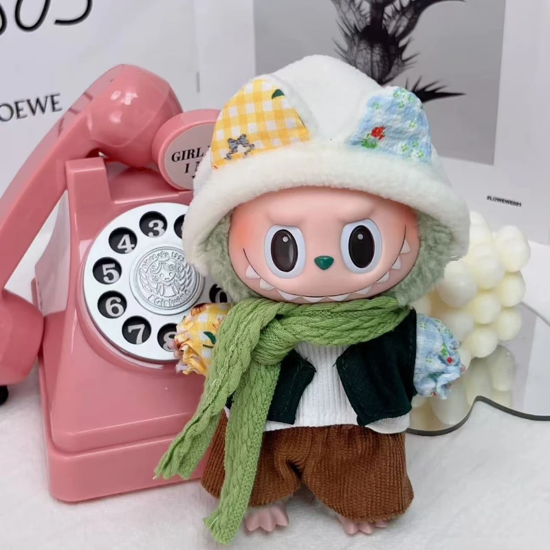 

Милая кукольная одежда, аксессуары для 17 см Labubu V2 V1, кавайная одежда для куклы, разные стили, платье для косплея, детские игрушки, подарки