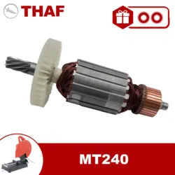 AC 220V 240V MT240 Armature Rotor For Maktec Cut-off Machine Spare Parts Cutting Machine MT 240