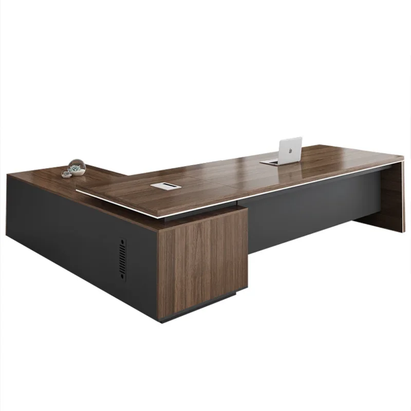 Desk supervisor table boss table and chair combination board office supervisor new Chinese single manager