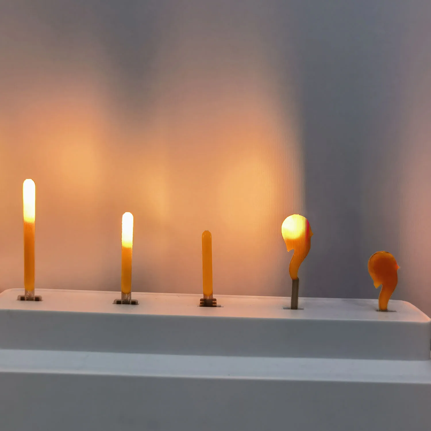 20PCS 3V LED Flashing Flow Candle Light Bulb Flame Light 2200K Diode Birthday Party Decoration Light Bulb Accessories