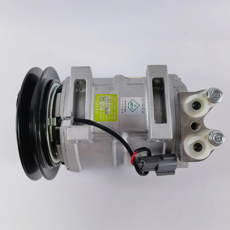 

Excavator ZX200-3 ZX240-3 air conditioner compressor assembly ZX360-3 imported air conditioner pump