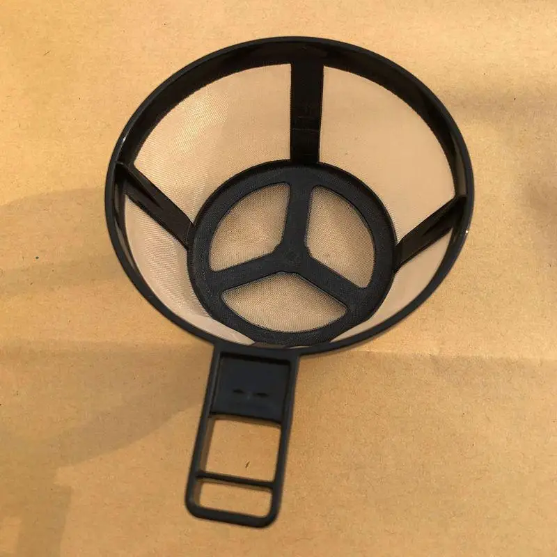 KXRC Reusable Coffee Pot Filter Holder Dripper Mesh Basket with Handle Kitchen Gadgets Tools
