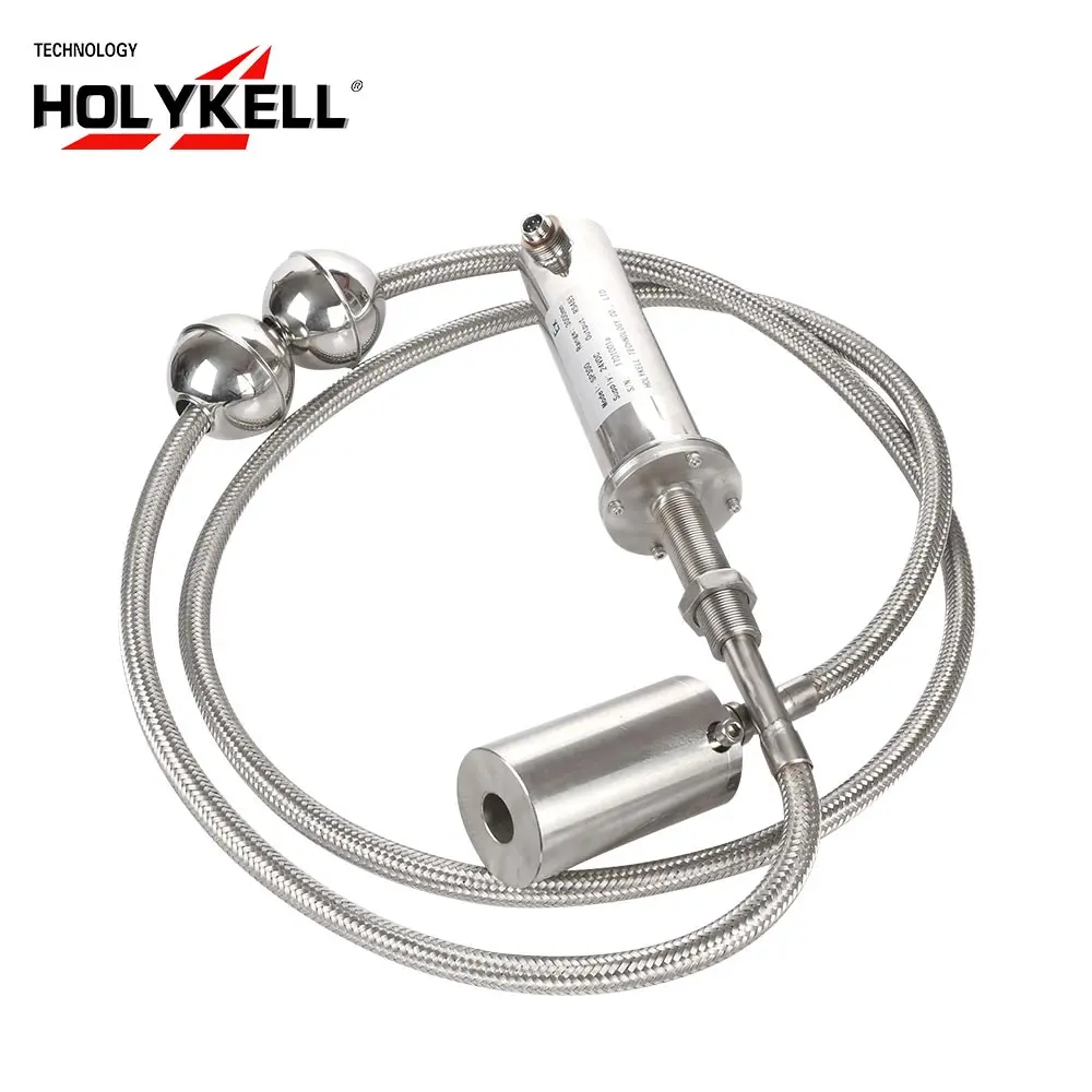 เครื่องวัดระดับน้ำมันแบบแม่เหล็ก Holykell SP300 สำหรับระบบ ATG ของปั๊มน้ำมันเซนสตาร์