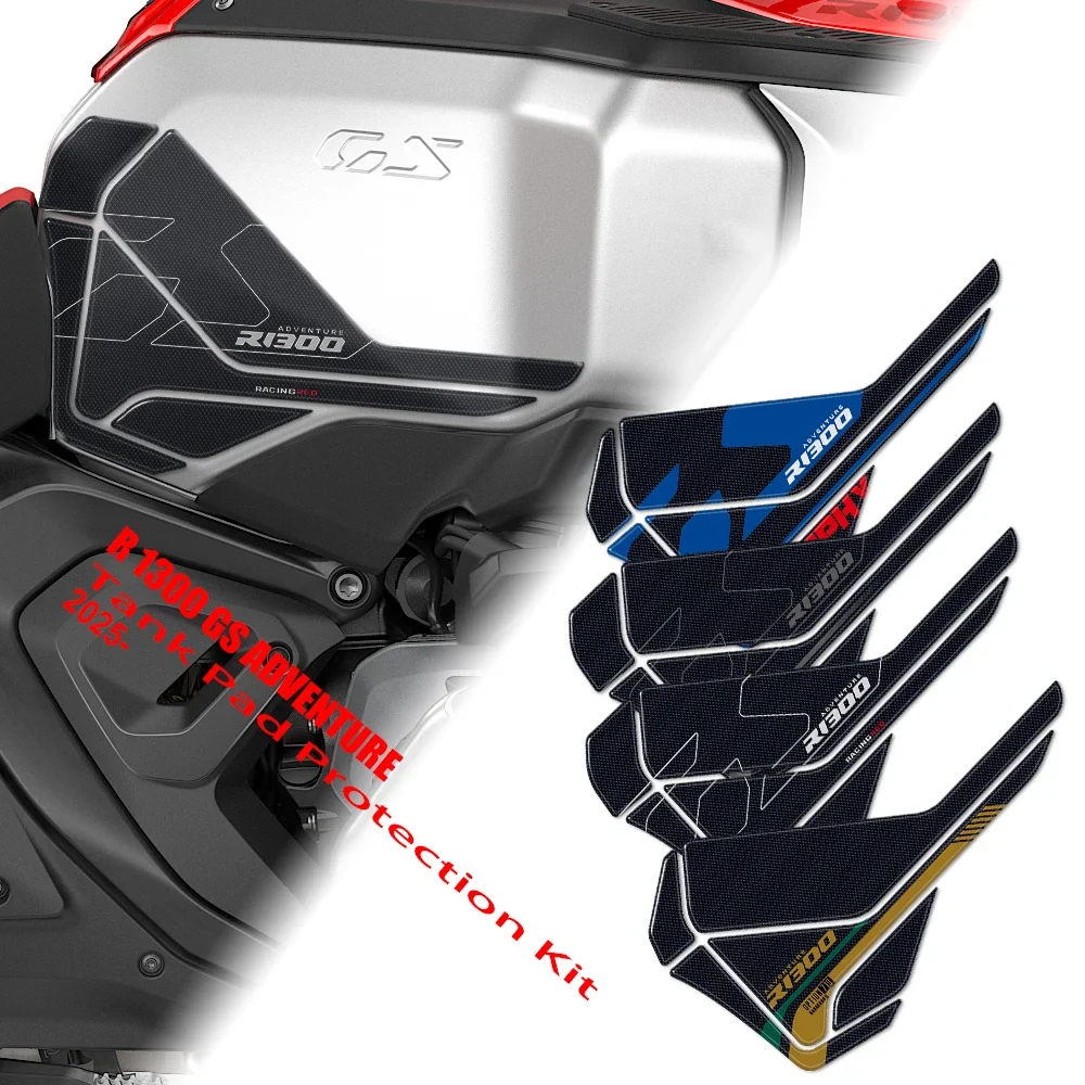 For R1300GSA R1300GS Adventure 3D Epoxy Resin Protective Sticker Motorcycle Tank Pad Sticker 2024 2025