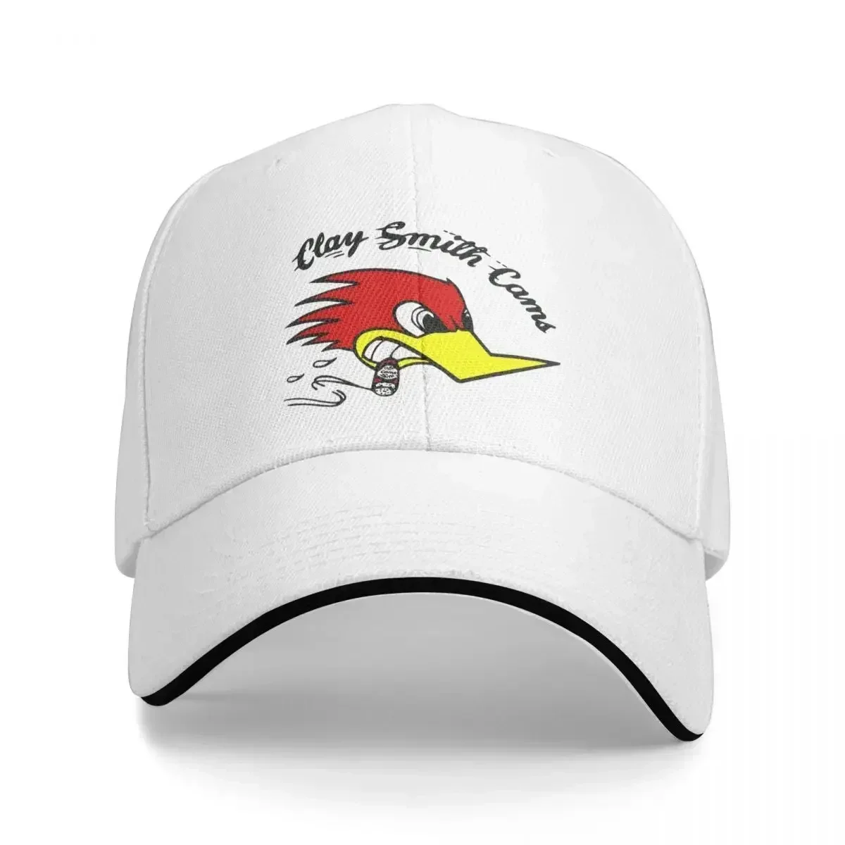 New Clay Smith Cams Made In The USA Street Baseball Cap Hip Hop Mr. Horsepower Sandwich  Unisex Adjustable Headwear Outdoor