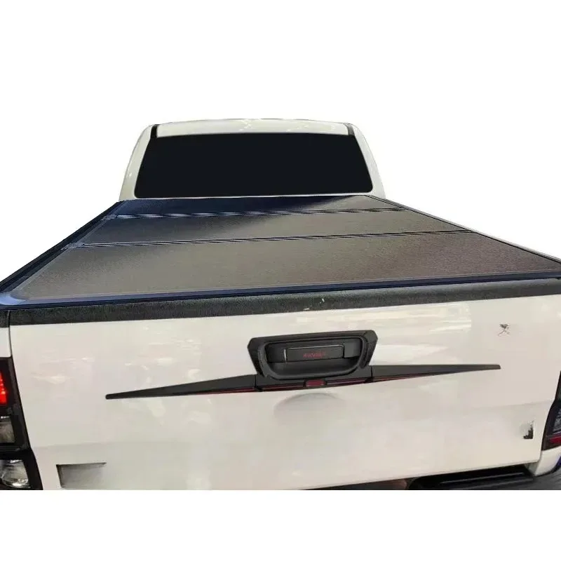 

Auto Parts Pickup Truck Aluminum Hard Tri Fold Tonneau Cover for XLT 2012+