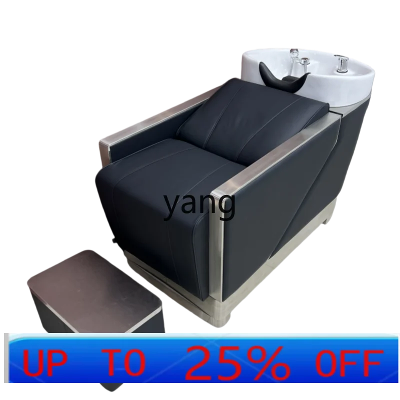 Specjalistyczne łóżko fryzjerskie LTT z funkcją mycia włosów, wysokiej klasy, półleżące, z funkcją spłukiwania.