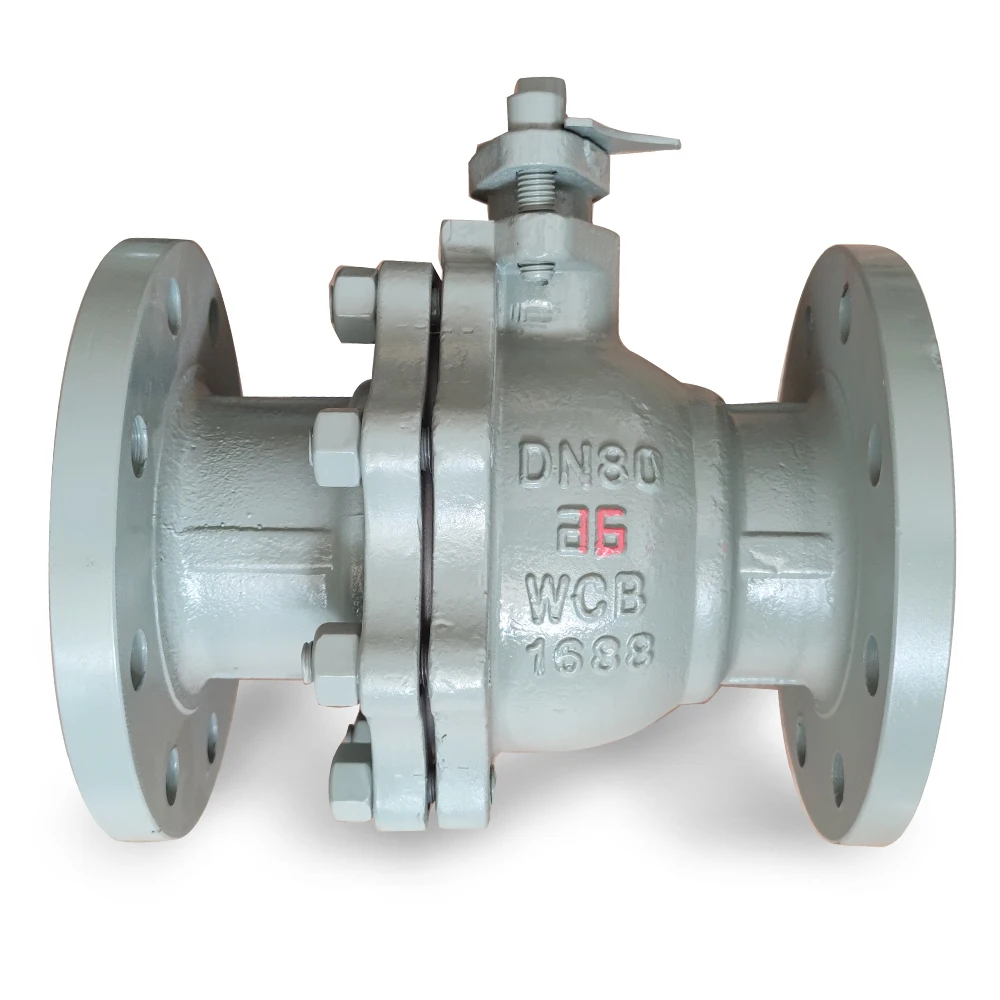 2in DN15-DN300 WCB Carbon steel body float flange ball valve