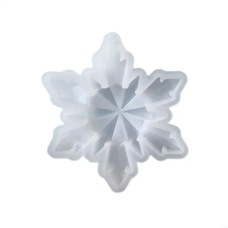  Snowflake Shaped Silicone Baking Molds For Christmas Crafts And Home Decorations Seasonal Ornament Mould
