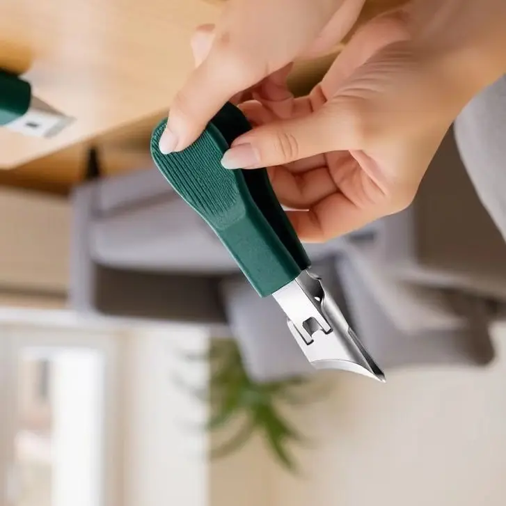 أداة العناية بالقدم من الفولاذ المقاوم للصدأ لتقويم العمود الفقري المهنية الحادة المائلة الفم مسمار كليبرز المتقلب القواطع مكافحة حبال أدوات العناية