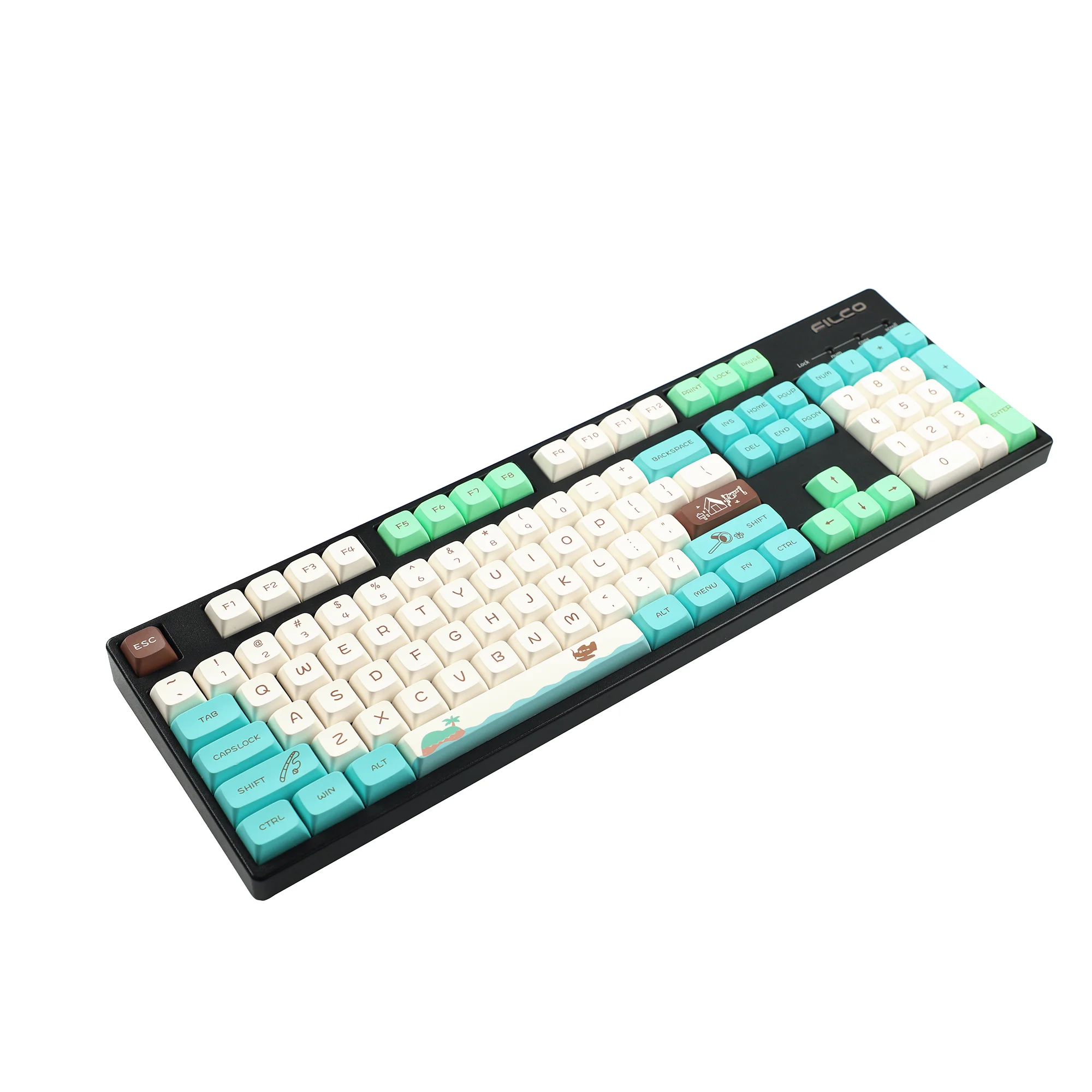 136 keycaps infantis zda tintura sub pbt para teclado mx cereja 104 87 gk61 96 84 gk64 68 tampões de chave