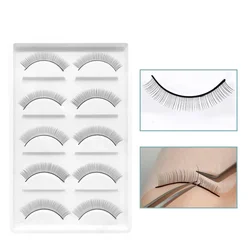 Price Lash Mannequin Head Practice Kit Wholesale Low with 5 Pairs Pratice Strip Lashes for Training Eyelash Extensions