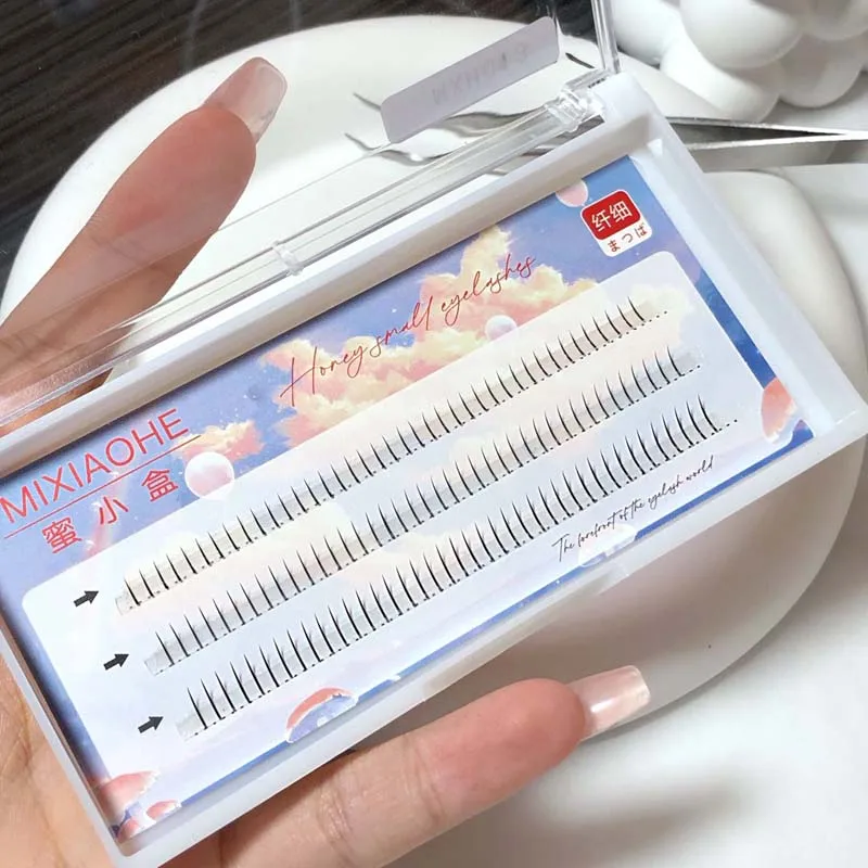 Mixiaohe a Style Fairy Lower Lashes Mixed Size Natural Daily Date Selfie Eye Makeup view 3