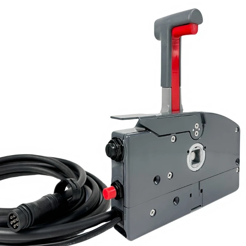 

Remote throttle control box 703 for forward and reverse propulsion ships, 7-core acceleration controller