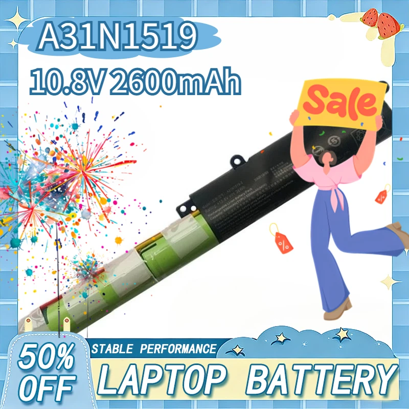 

A31N1519 36Wh Laptop Battery For ASUS X540 Series X540L X540LA X540SA X540YA A540 F540SC R540SA Notebook Battery