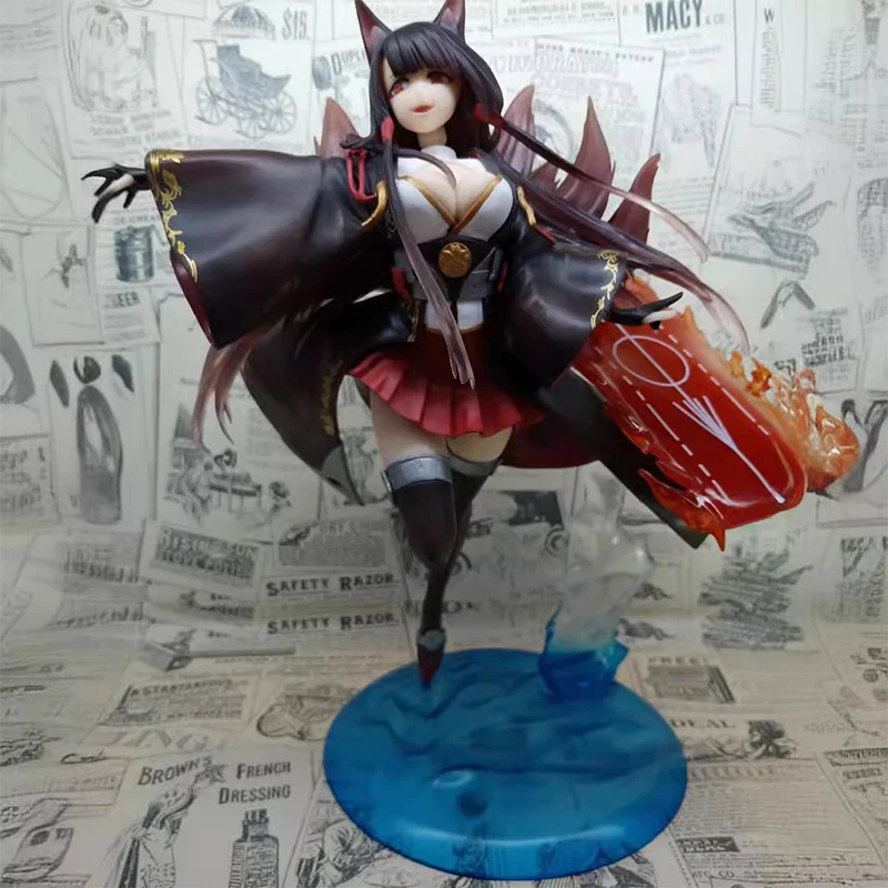 26cm Boxed Game Azur Lane Akagi Pvc Action Figure Anime Sexy Girl Figures Collection Model Toys Figurine Doll Gift Model Doll