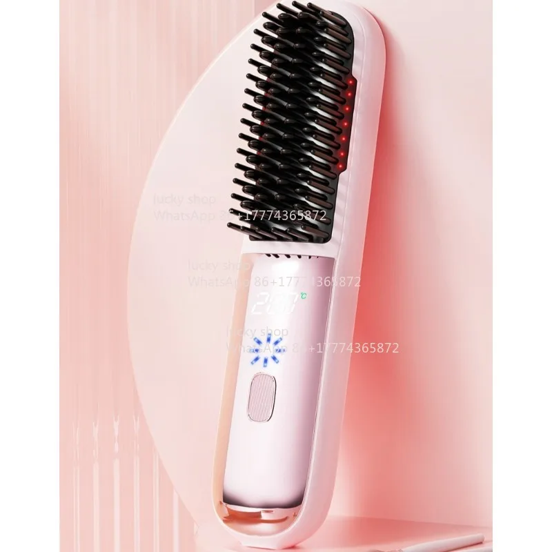Hair Straightener Comb Negative Ion Straight Curl Dual-purpose Does Not Hurt Hair
