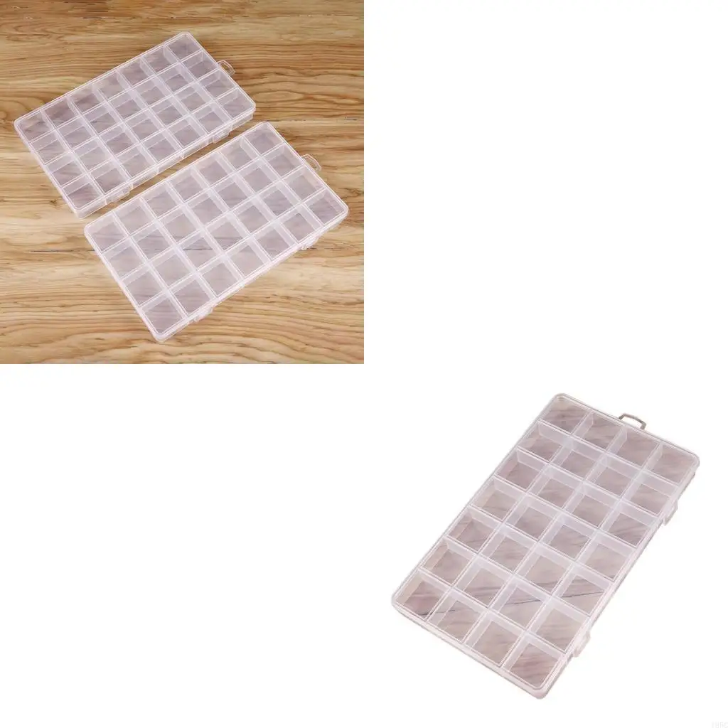 

195C 28 Grids Plastic Jewelry Bead Storage for Case-Box Container for Pills