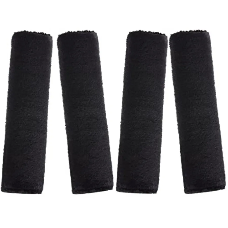 

4 Pack Faux Sheepskin Car Seat Belt Pads Seatbelt Protector Soft Seat Belt Shoulder Strap Cover Comfort Harness Pad
