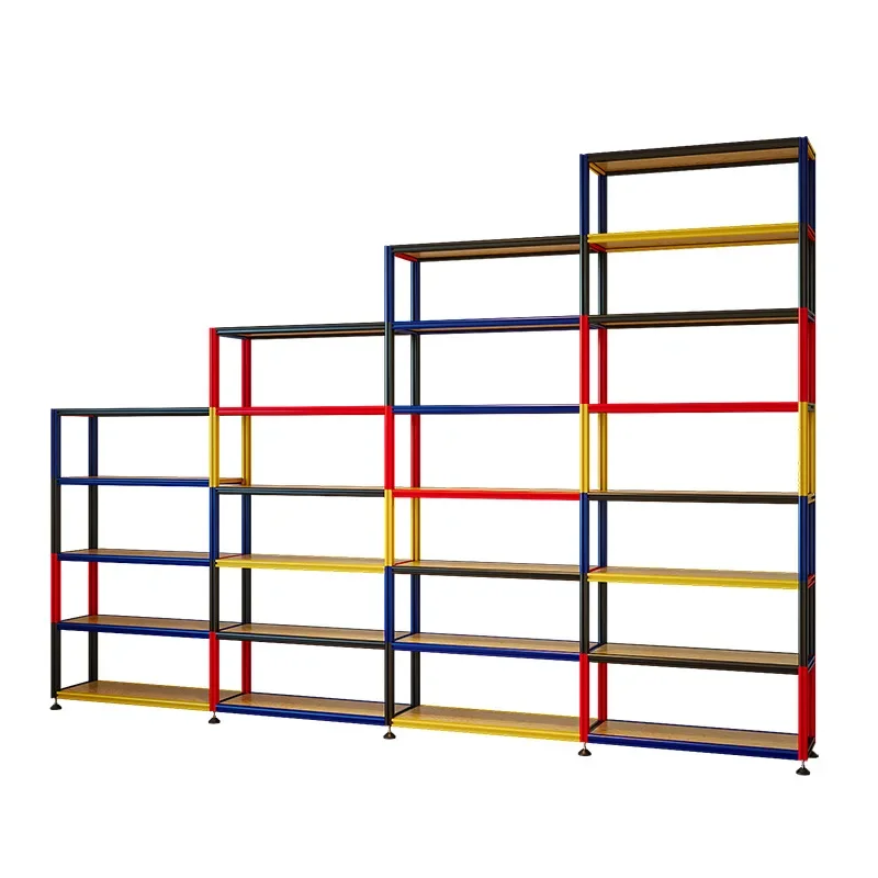 Aluminum profile marine panel display cabinet multi-layer display cabinet dopamine figure model display stand