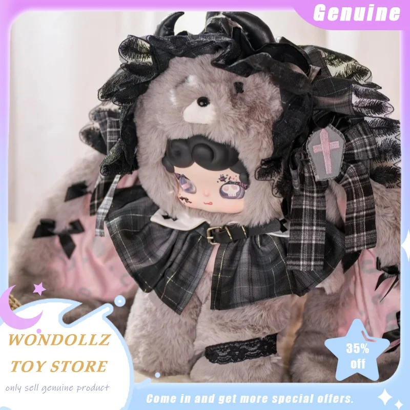 New Genuine Lucky Deer Nai 600% Light Erosion Prelude Series Blind Box Cute Vinyl Plush Doll Room Decoration Trendy Toy Gift