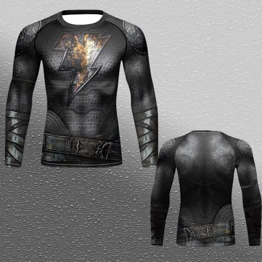 25/26 سلسلة أعجوبة شعبية خارقة الترفيه الرياضة اللياقة البدنية الملابس الربيع والخريف طويلة الأكمام تي شيرت الملابس العائلية