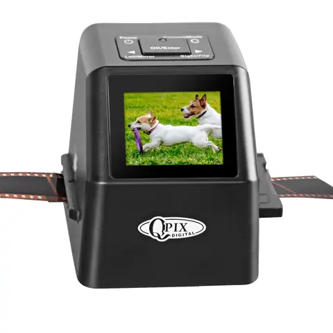 Portable Film Scanner 35mm to JPEG 22MP QPIX DIGITAL