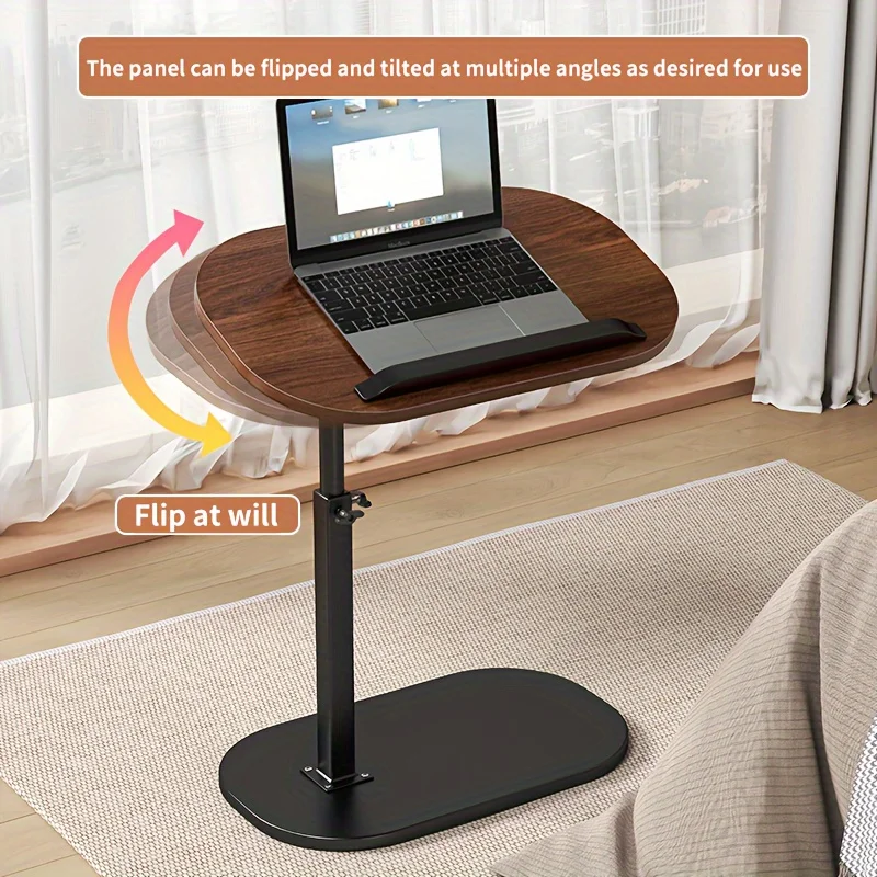 Mobile & Adjustable Folding Laptop Table – Perfect Home Office Desk, Coffee Side Table, Sofa Bedside Stand image 2