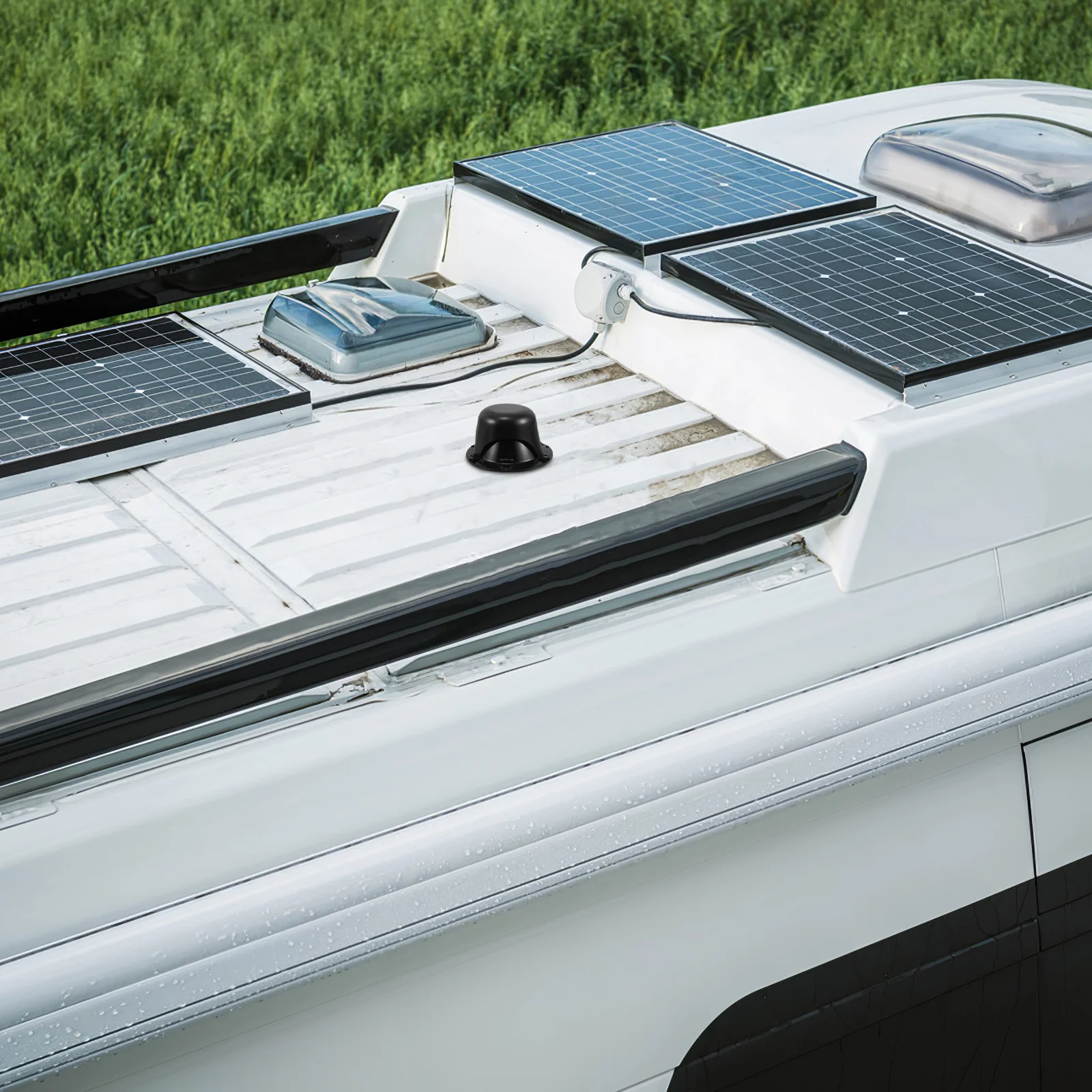 

1 set 1 Set 2 Inch Rv Roof Vent Cap Plastic Vent Cover For Camper Motorhome Rv Ventilation Replacement Parts Accessories