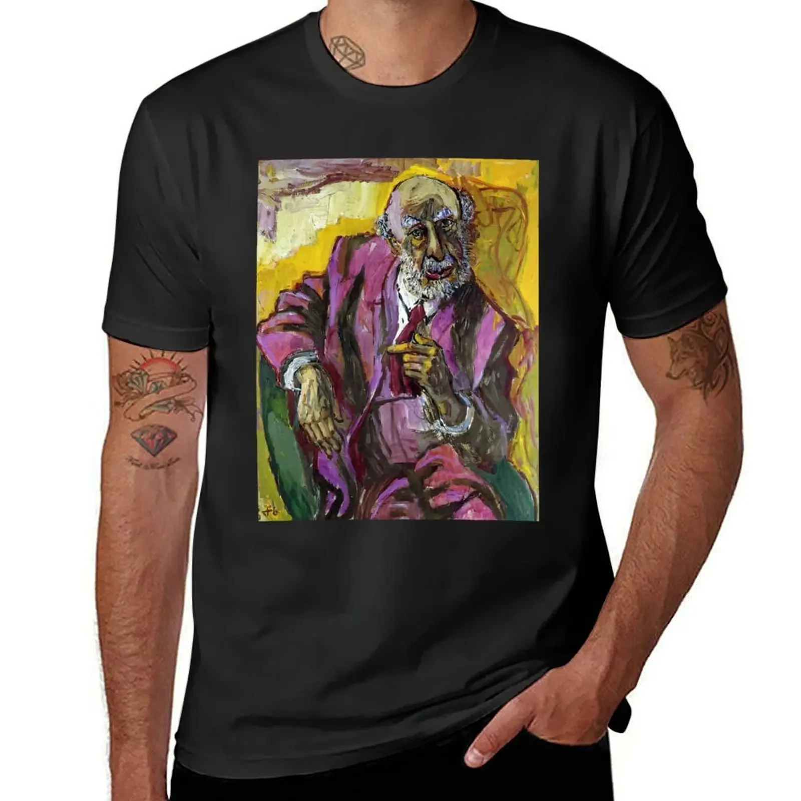 Otto Dix,Fritz Perls T-Shirt heavyweights graphic shirts korean fashion shirts graphic tee men