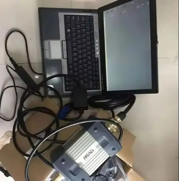 MB Star C3 5 Cables with 2014.12V Software 320gb HDD D630 90% New Laptop(no battery) Diagnosis for Cars Ready to Use