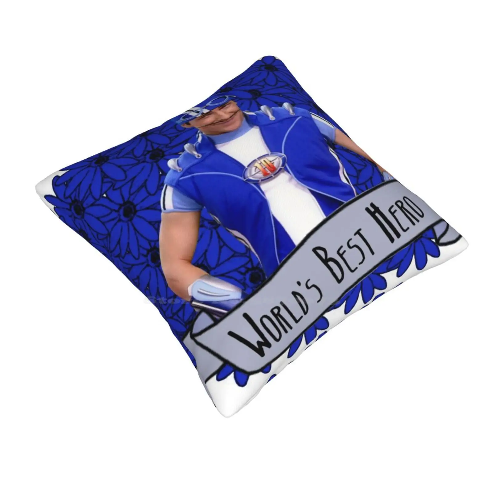 Sportacus Pillowslip Pillowcase Lazy Town Sportacus Sportacandy Robbie Rotten Lazytown Meme Funny Lazytown Aesthetic