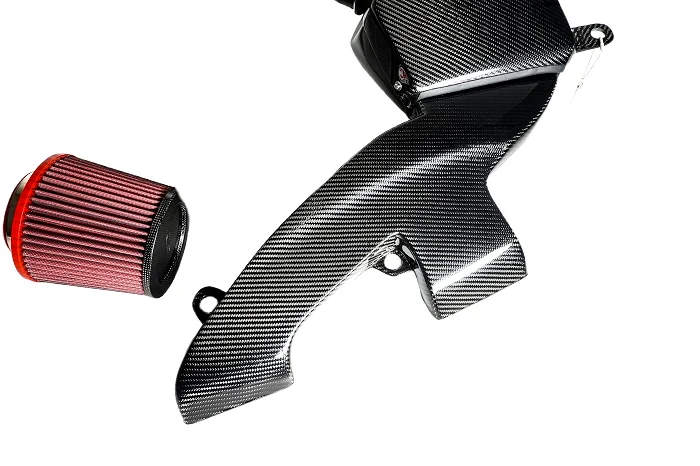 16- the Smoothest High Quality Real Dry Carbon Fiber Intake Pipe for BMW X1 1.5T 2.0T GTR Engine Intake air System