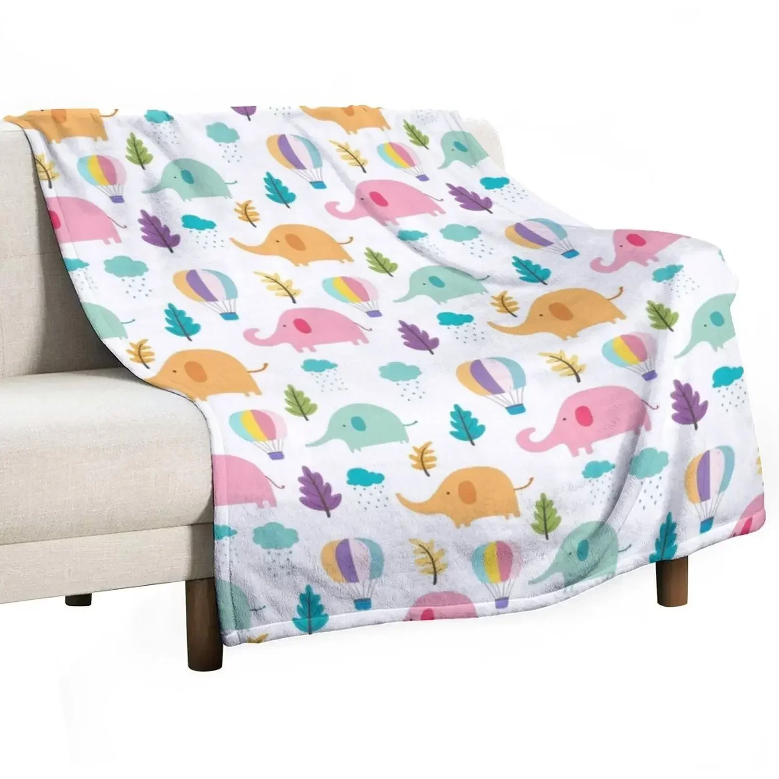 

Cute elephant pattern, cute baby elephants in pattern Throw Blanket Comforter Thins Blankets