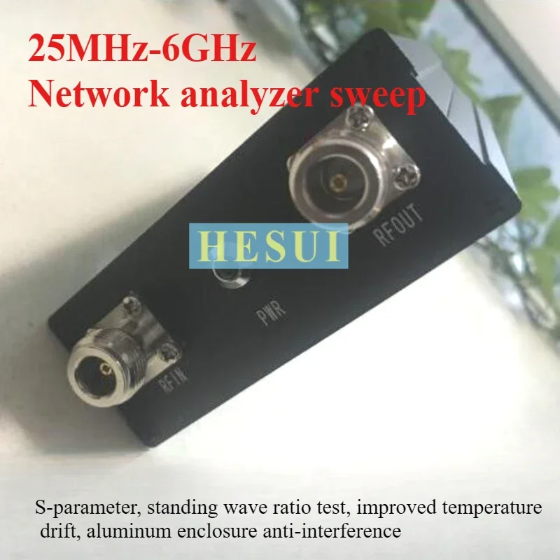 

NWT6000 25M-6G Сетевой анализатор Анализатор частоты развертки Анализатор спектра Генератор сигналов стандарт