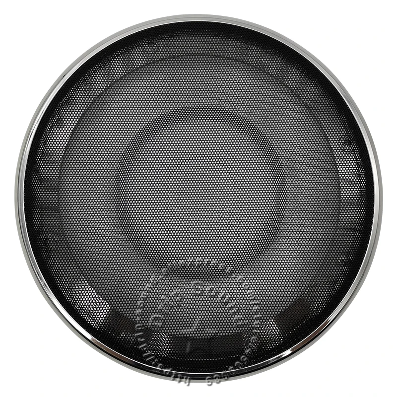For 8" Inch Speaker Conversion Net Cover High-grade Car Home Silvery Electroplate Frame Metal Mesh Grill Protection 240mm(9.45")