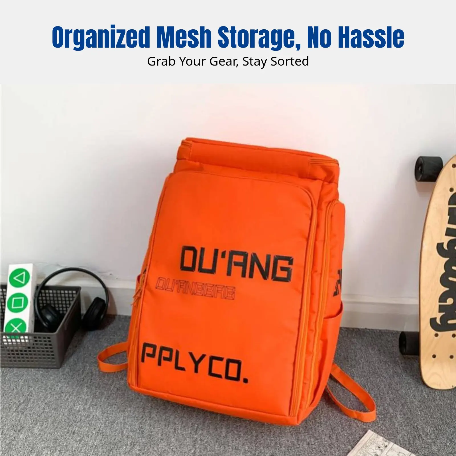 

Travel Backpack for Winter Sports, Oxford Cloth, Large Capacity, Lightweight, Outdoor