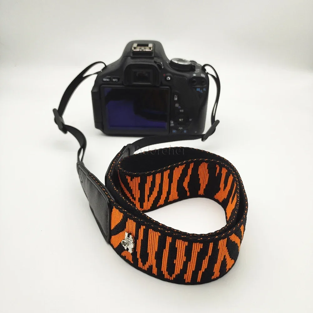 Verstellbarer Kameragurt, Schultergurt, Nackengurt, strapazierfähige Baumwollgurte, universell einsetzbar für Nikon, Sony, Canon, Fuji – Kamerazubehör.