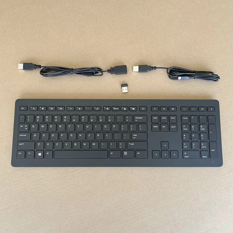 Rechargeable Wireless Keyboard Ultra-Thin Scissor Mute Laptop All-in-One Desktop Computer Keyboard