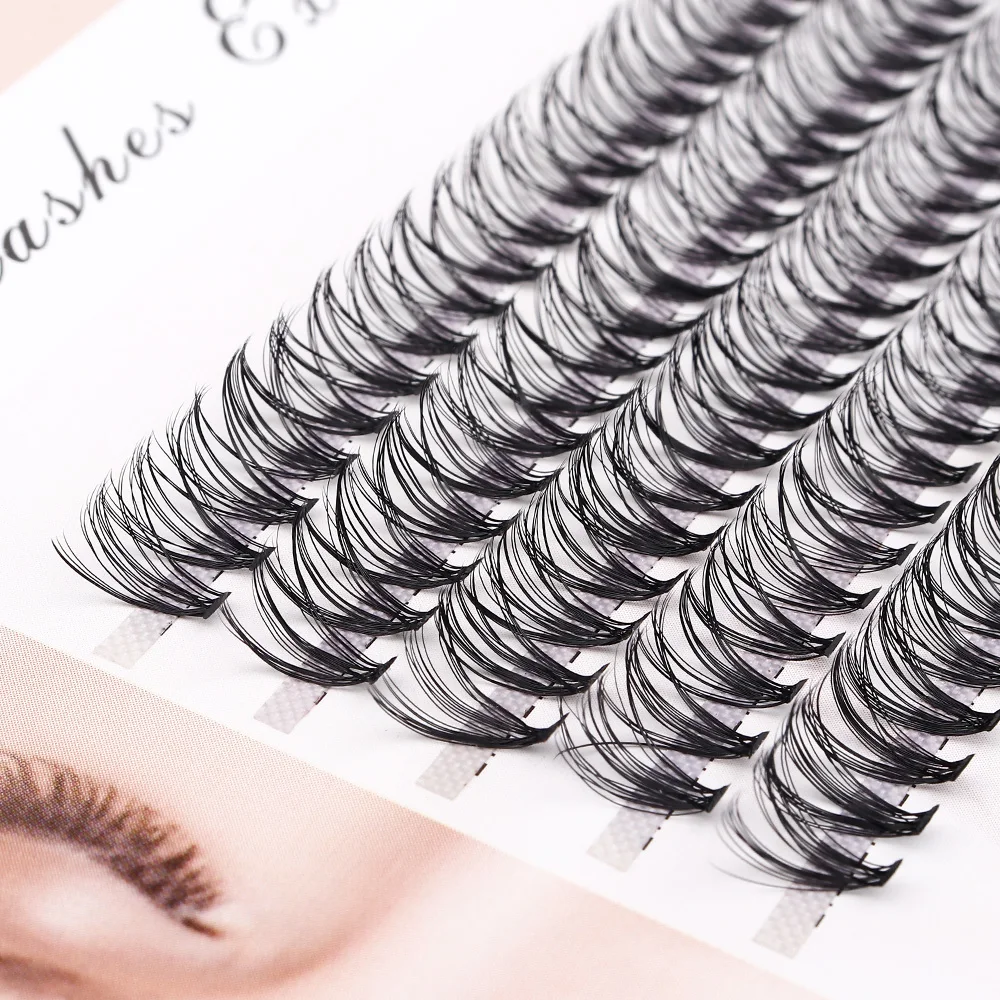 40D/20D/10D Mink Eyelashes 100 Clusters Eyelash Extension Natural Individual False Lashes Russian Volume Lash Makeup Cilia Cili