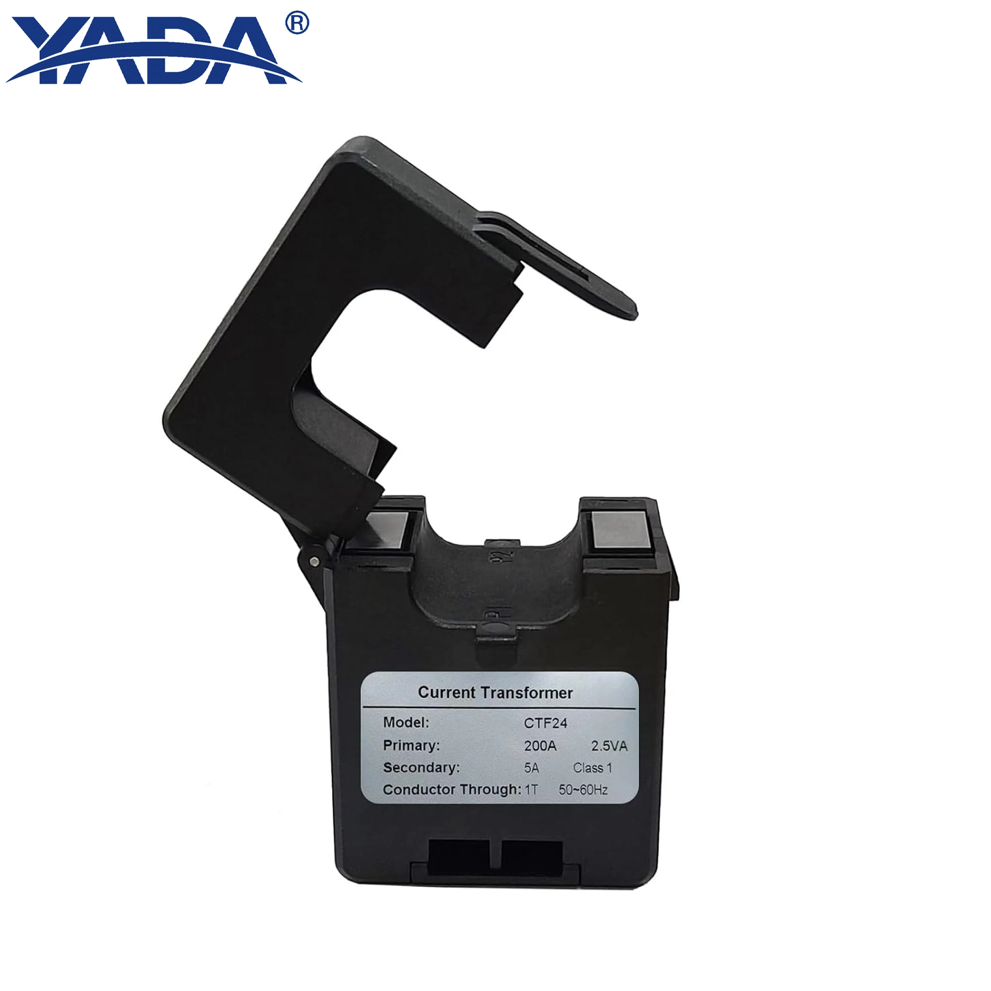 

YADA Split Core Current Transformer for Power/Energy Meters, 24/35/50mm Inner Diameter, 100A–1000A