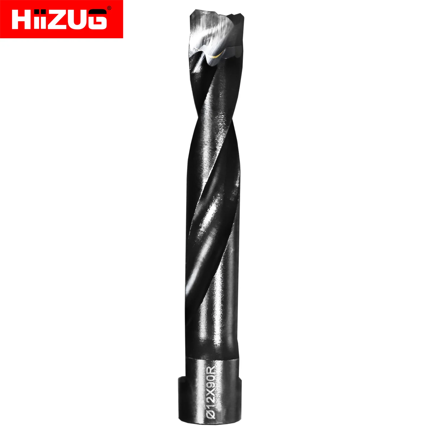 

14mm Shank Solid Carbide Drill Bit 12x90mm Right Fit for Domino Jointing Machines TCT Drill Bit with for Woodworking