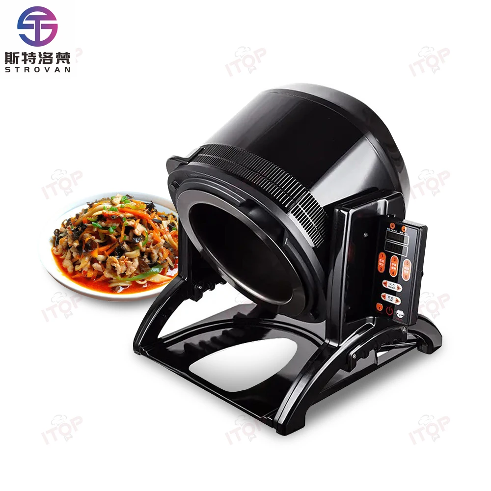 STLF JW Smart Cooking Robot Sell Like Hot Cakes in South Asia Automatic Cooking Kitchen Machines Replace the Chef's Hand Stir Fr